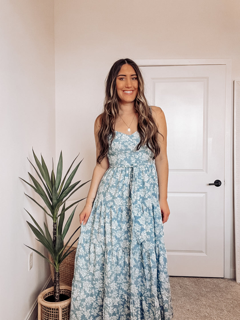 SAVANNAH BLOOM MAXI DRESS