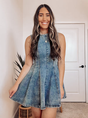 SWEET TALKIN' DENIM DRESS