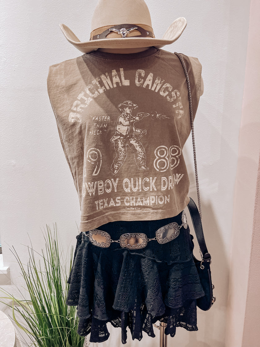 DUSTSTORM LACE SKORT