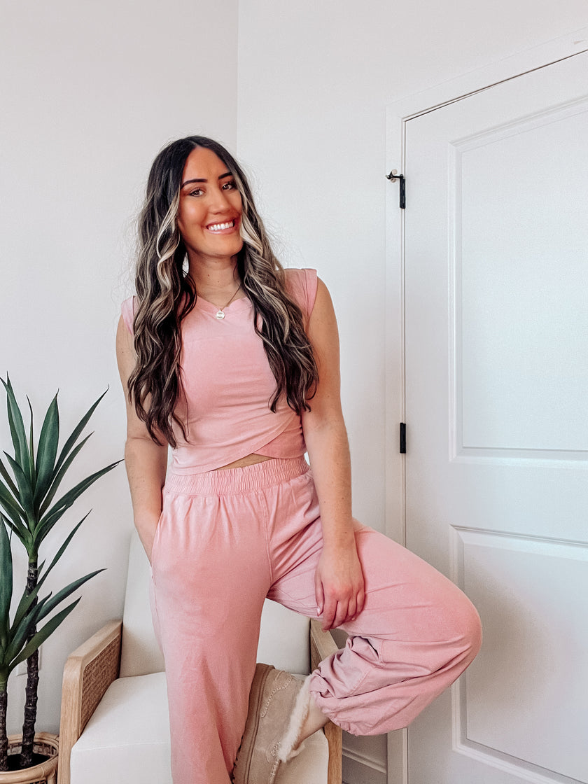 SUNDAY DREAMER JOGGER - PINK