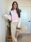 BLUSHLINE DENIM TOP