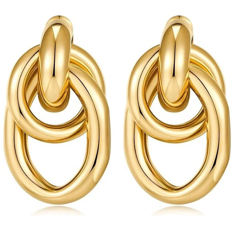 LUNARI KNOT EARRINGS
