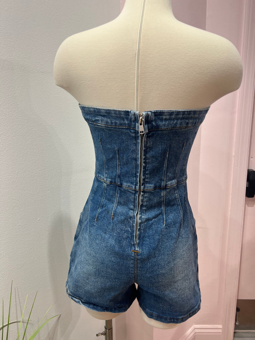 RIOT STITCH ROMPER