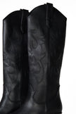 SADDLEBORN COWBOY BOOT - BLACK