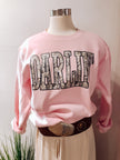 DARLIN' CAMO SWEATSHIRT