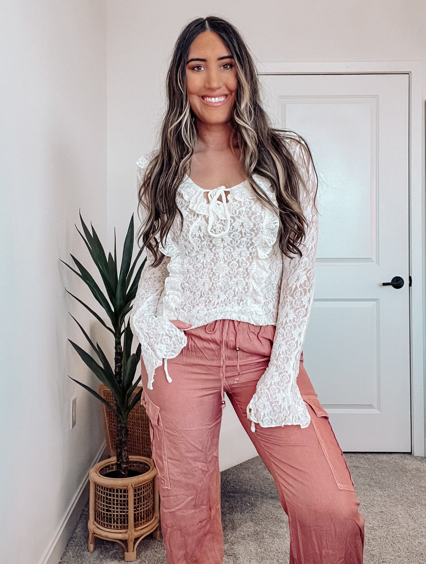 ASH MEADOW LACE TOP