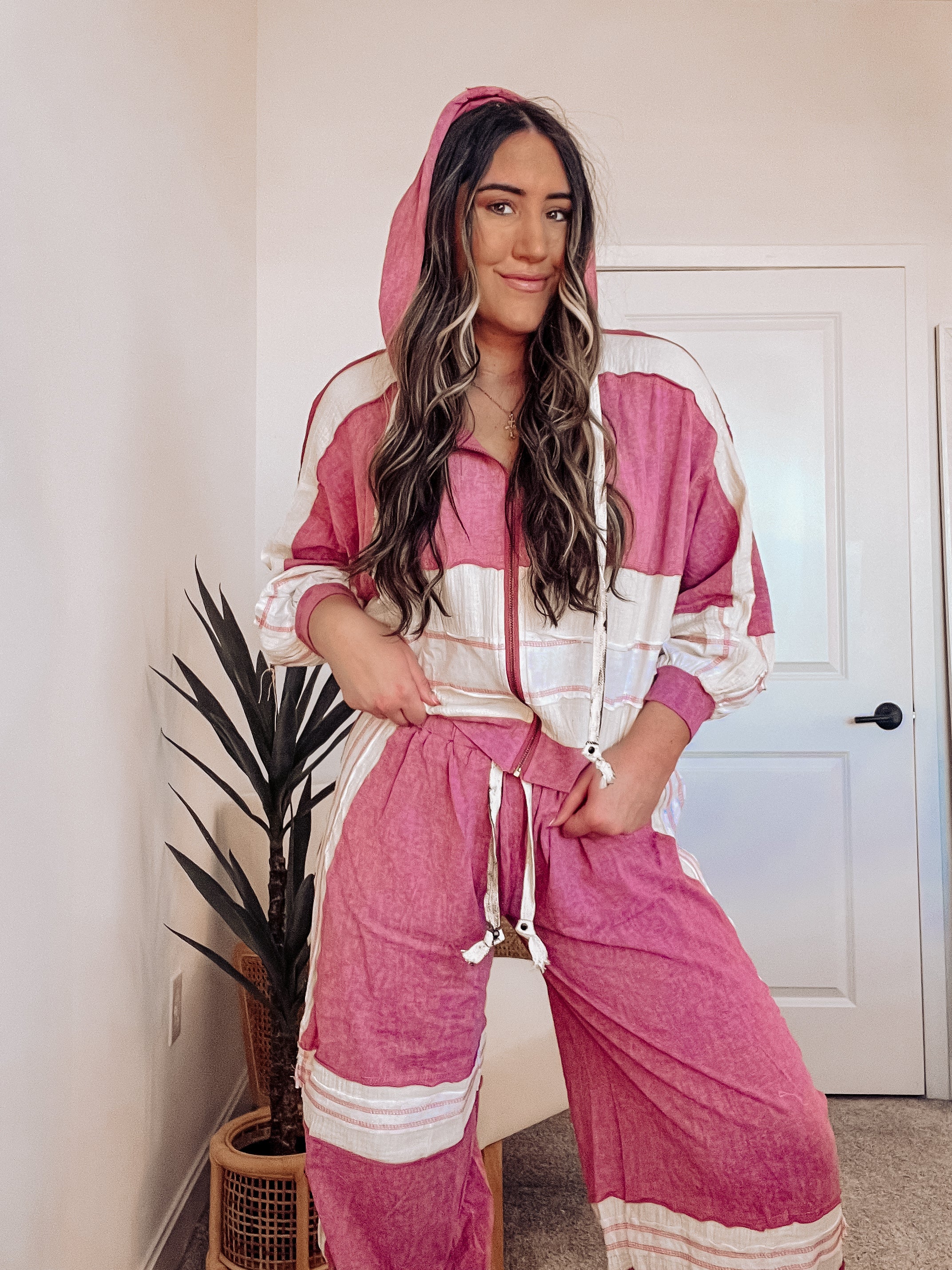 HEIRLOOM ROSE JOGGERS