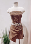 LONE STAR BROWN ROMPER