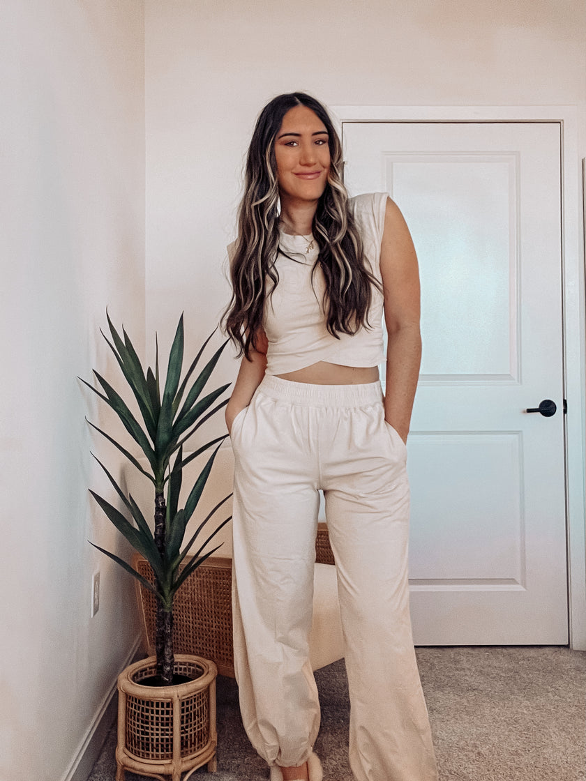 SUNDAY DREAMER JOGGER - TAN