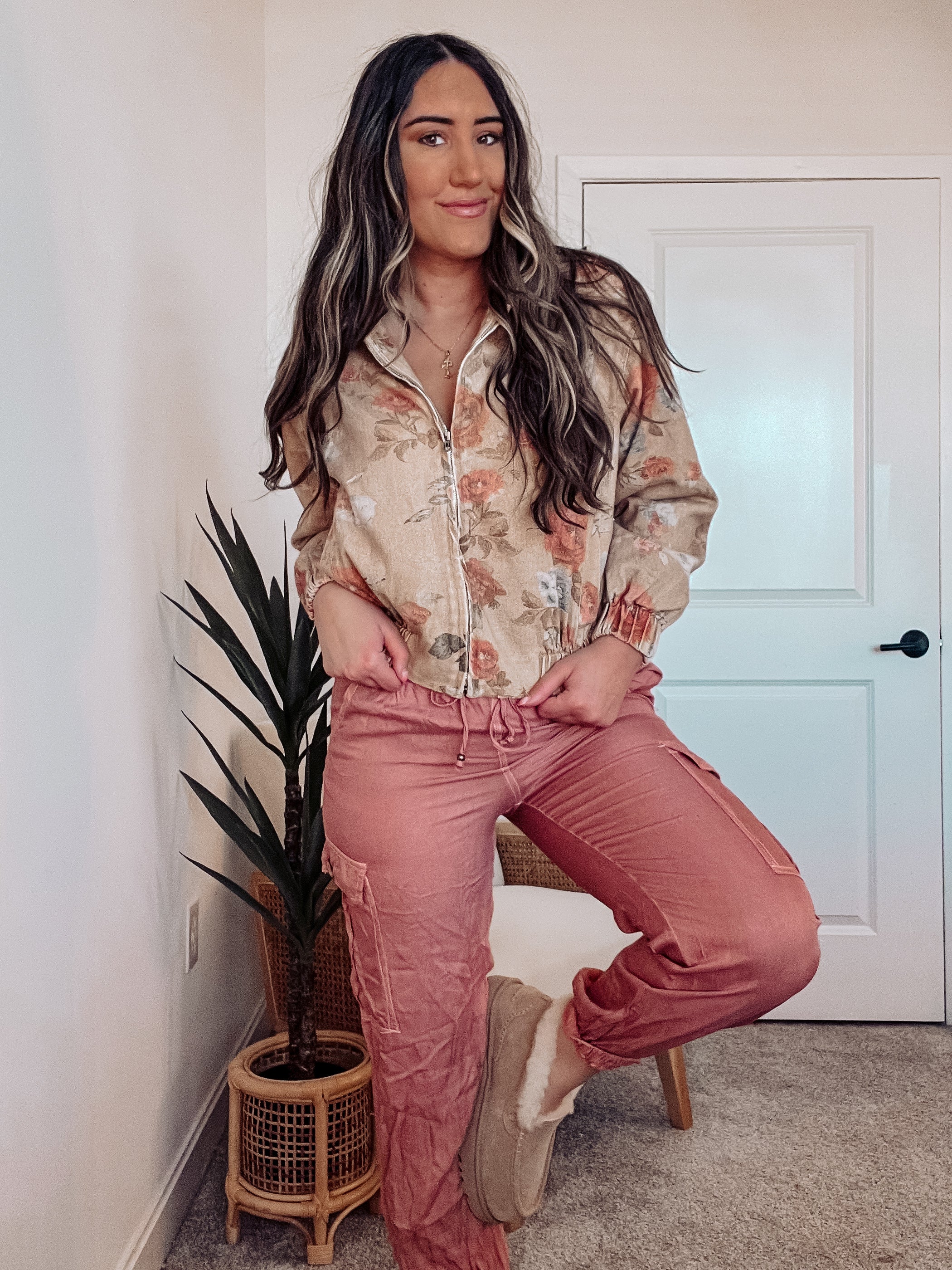 LOVE IN BLOOM FLORAL JACKET