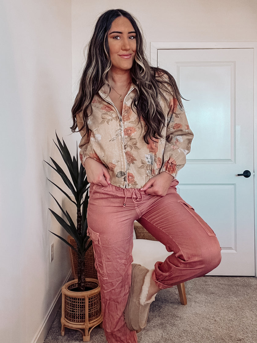 LOVE IN BLOOM FLORAL JACKET