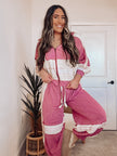 HEIRLOOM ROSE ZIP UP