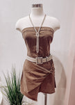 LONE STAR BROWN ROMPER