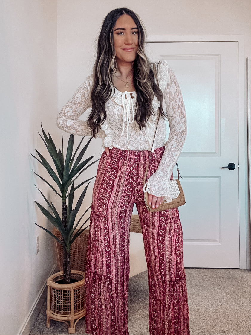 WILD AT HEART BOHO PANTS