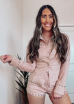 CHOOSIN' TEXAS STUDDED TOP