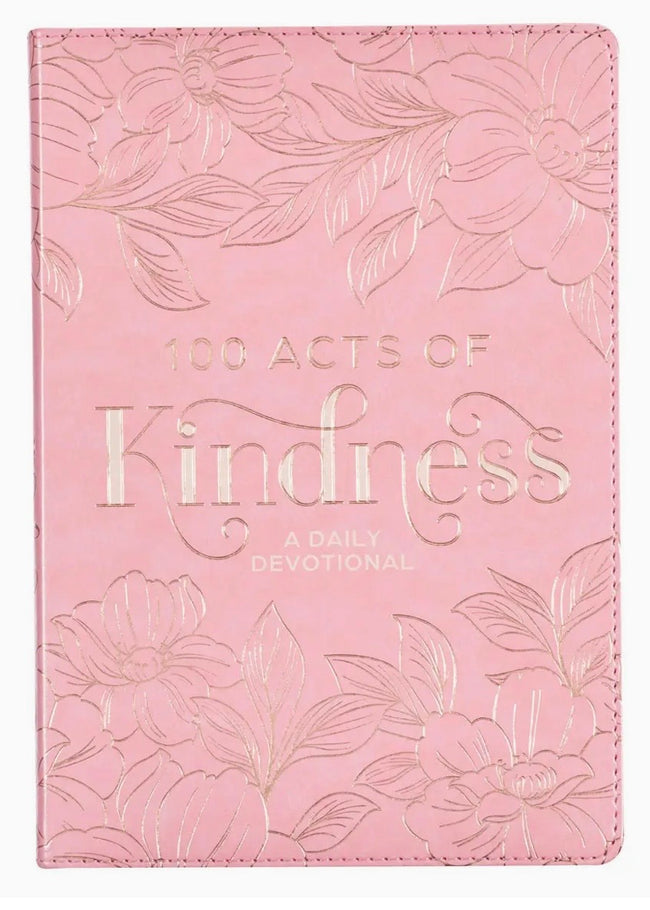 DEVOTIONAL 100 ACTS OF KINDNESS FAUX LEATHER