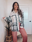 DUST & DAISIES GAUZE TOP