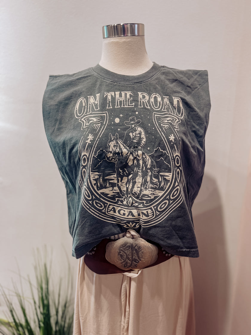 ON THE ROAD AGAIN TEE