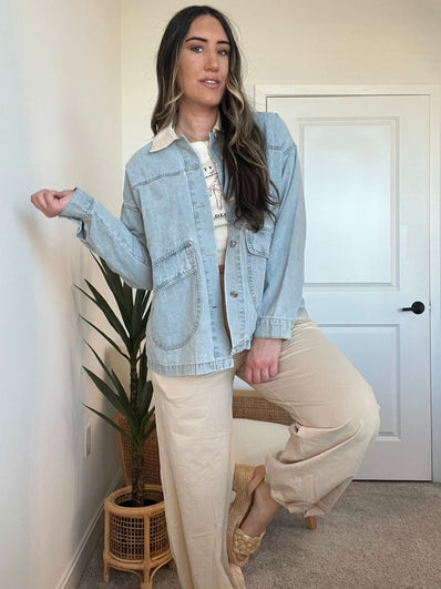 DOWN IN TEXAS DENIM JACKET