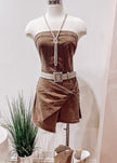 LONE STAR BROWN ROMPER