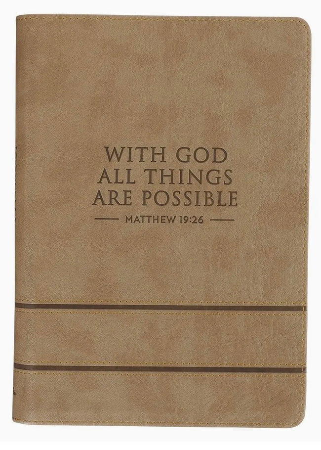 JOURNAL | WITH GOD ALL THINGS ARE POSSIBLE