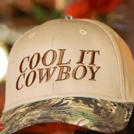 COOL IT COWBOY TRUCKER HAT