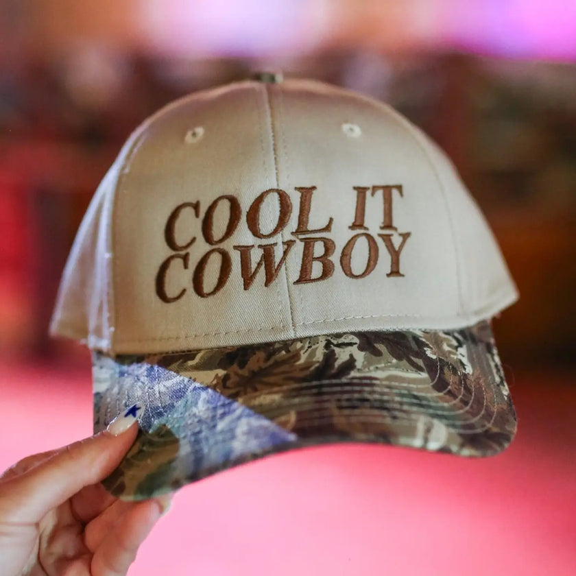 COOL IT COWBOY TRUCKER HAT