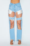 DYNAMITE RHINESTONE DENIM
