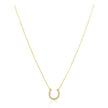 SERENDIPITY HORSESHOE NECKLACE - GOLD