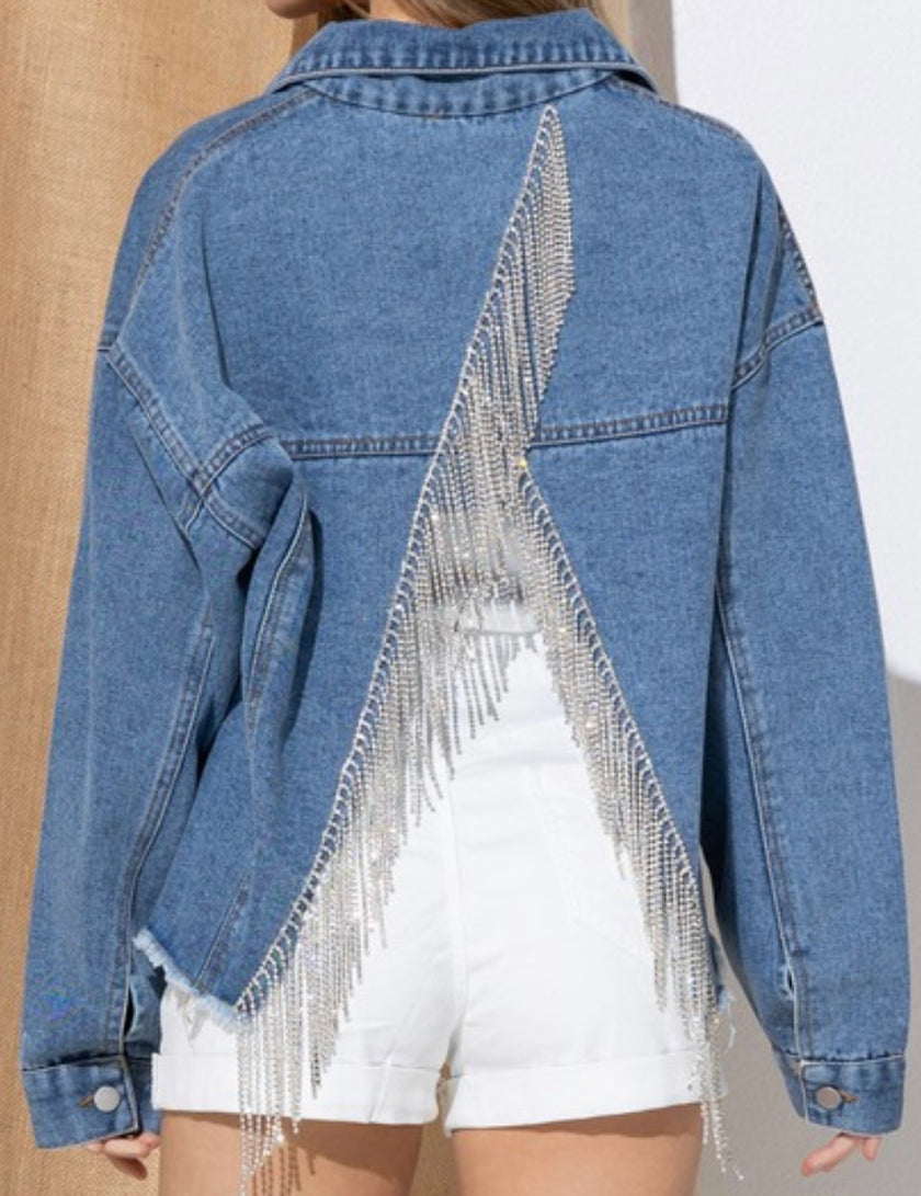 OUTLAW RHINESTONE JACKET 2.0