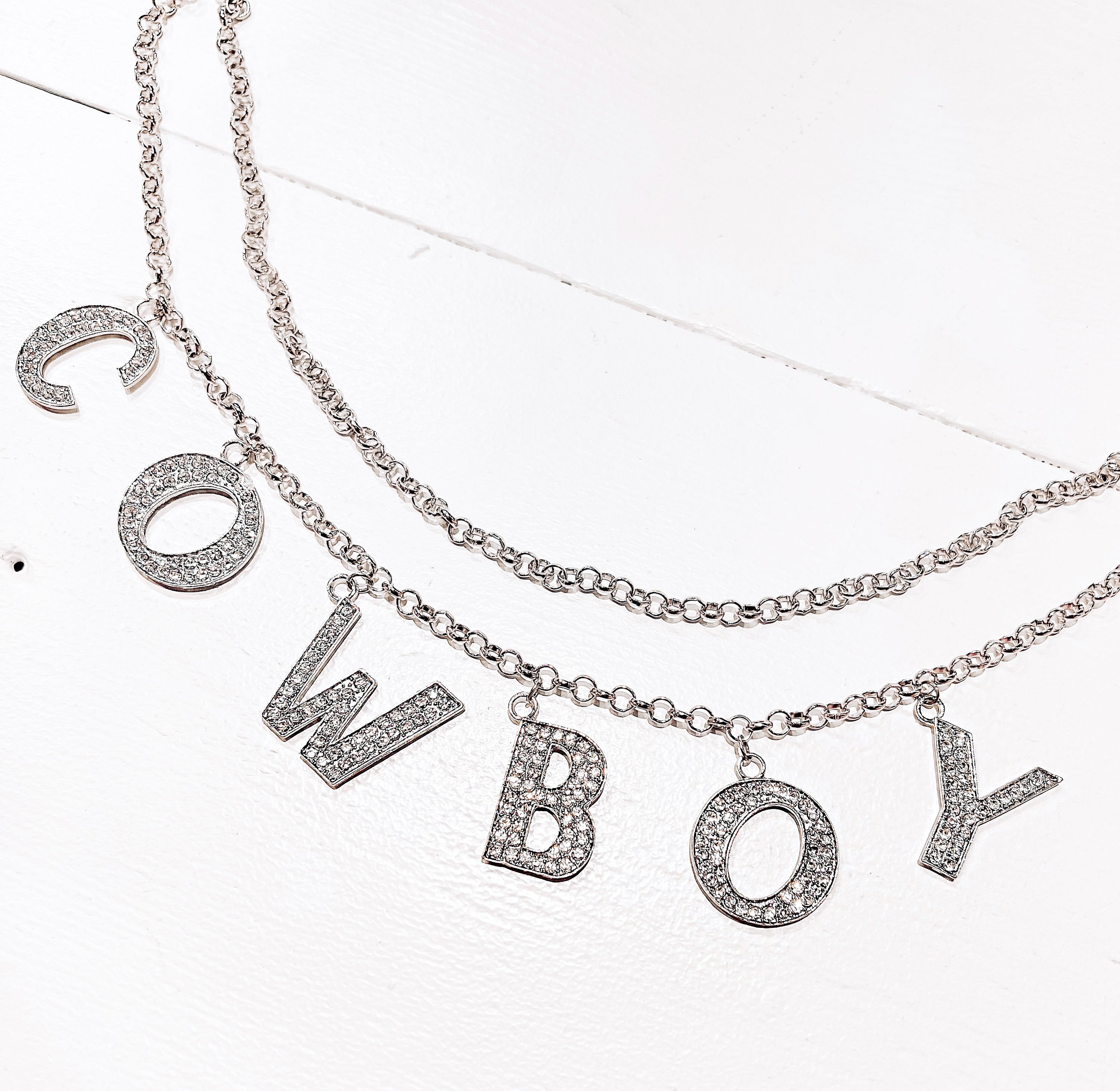 COWBOY RHINESTONE BELT